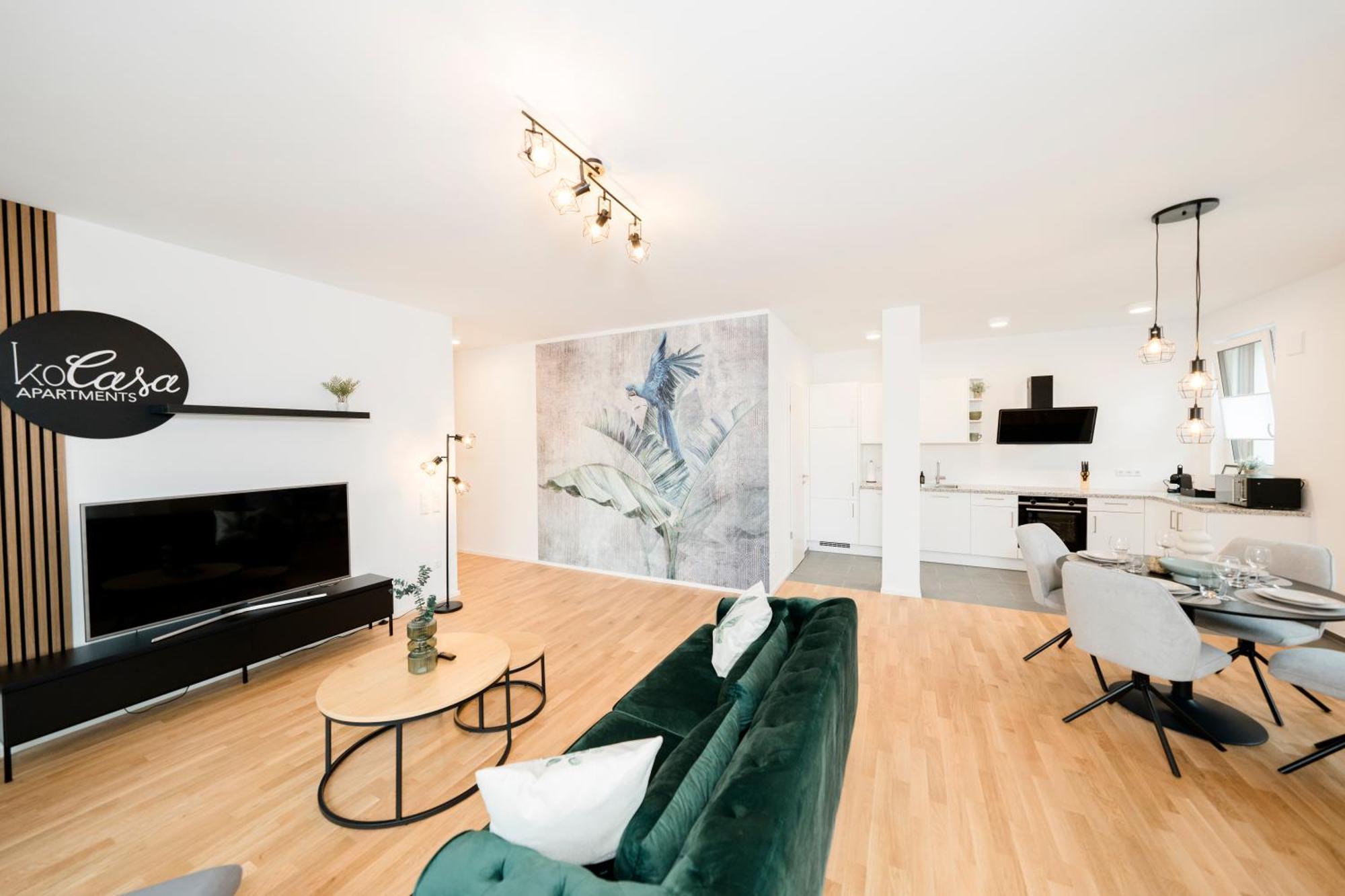 Kocasa-Apartments 02, Design, City-Center Boeblingen, Stellplatz, Balkon, Waipu-Tv Εξωτερικό φωτογραφία