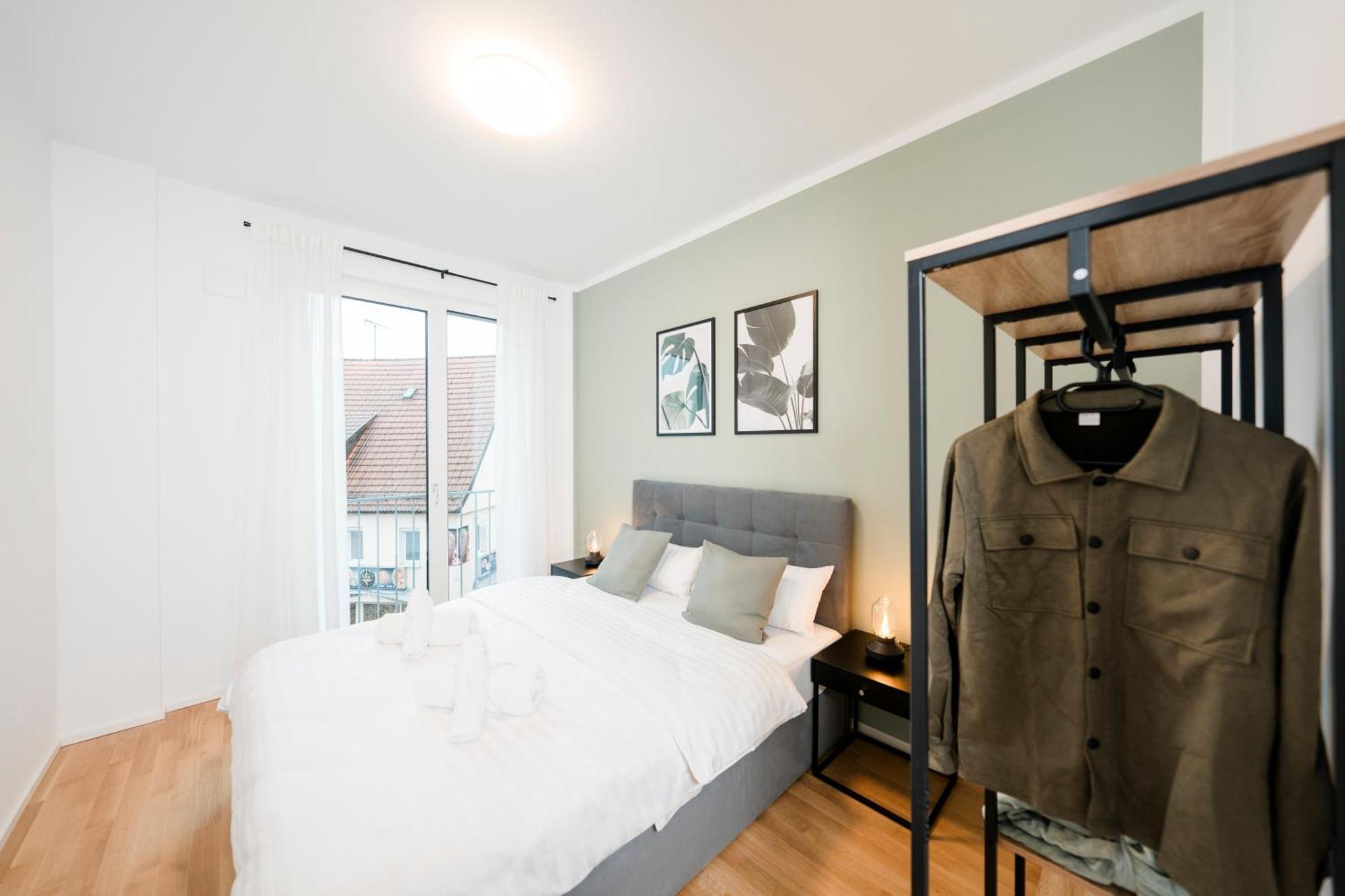 Kocasa-Apartments 02, Design, City-Center Boeblingen, Stellplatz, Balkon, Waipu-Tv Εξωτερικό φωτογραφία