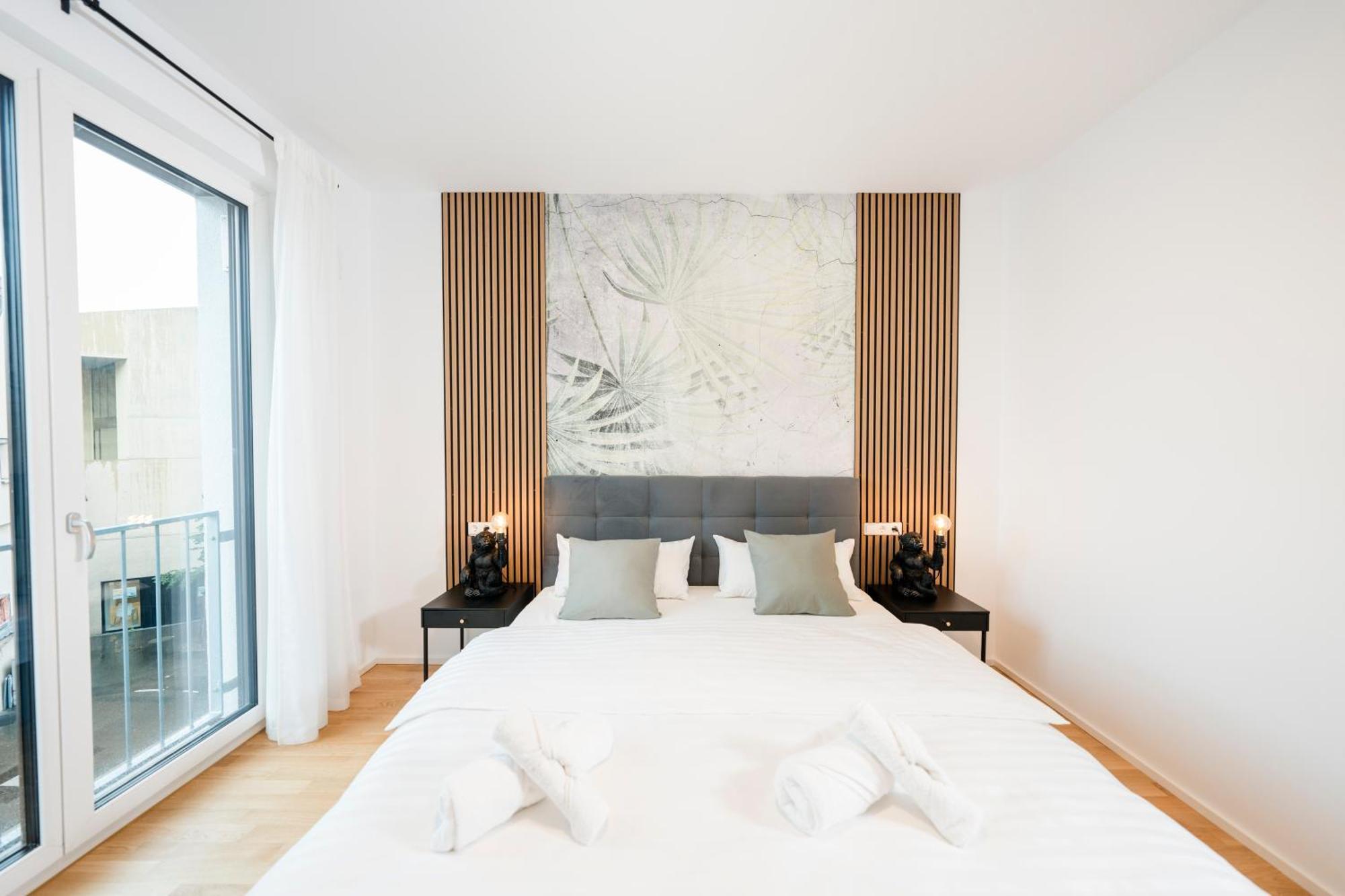 Kocasa-Apartments 02, Design, City-Center Boeblingen, Stellplatz, Balkon, Waipu-Tv Εξωτερικό φωτογραφία